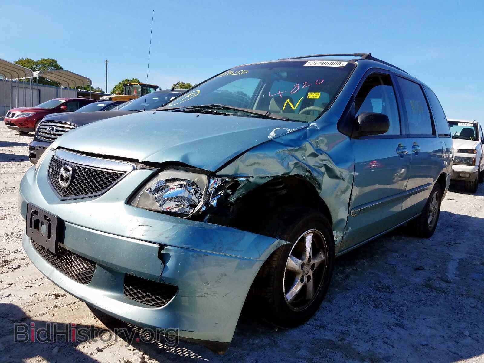 2003 MAZDA MPV - VIN: JM3LW28A130366579 - Фото 2