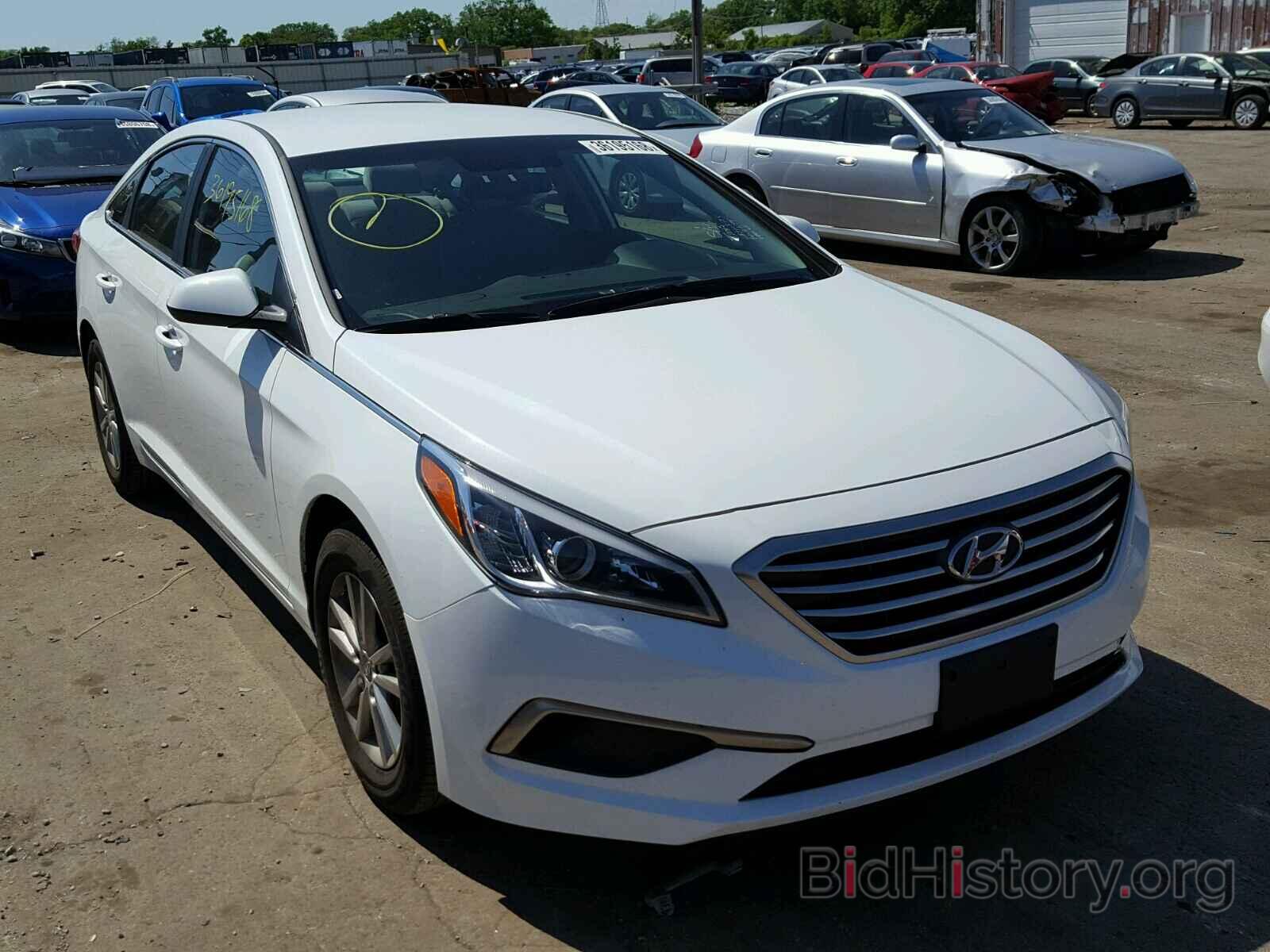 Фотография 5NPE24AFXHH561394 - HYUNDAI SONATA 2017