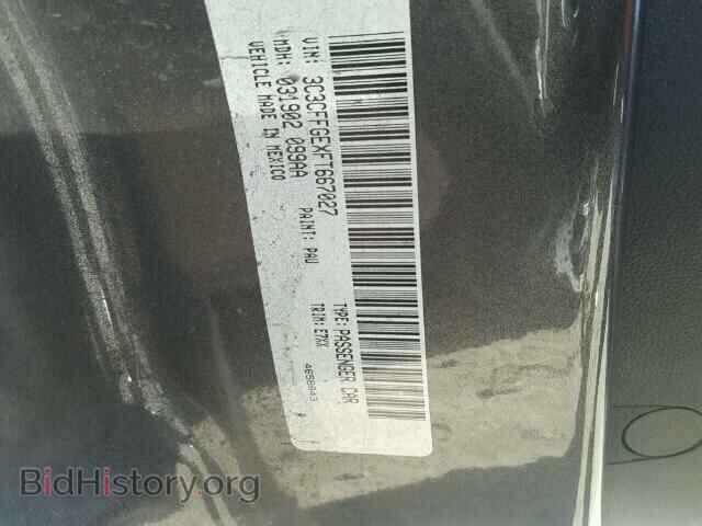 2015 FIAT 500 - VIN: 3C3CFFGEXFT667027 - Фото 10