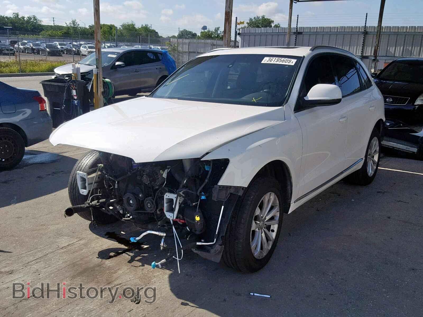 2014 AUDI Q5 - VIN: WA1LFAFP7EA044188 - Фото 2