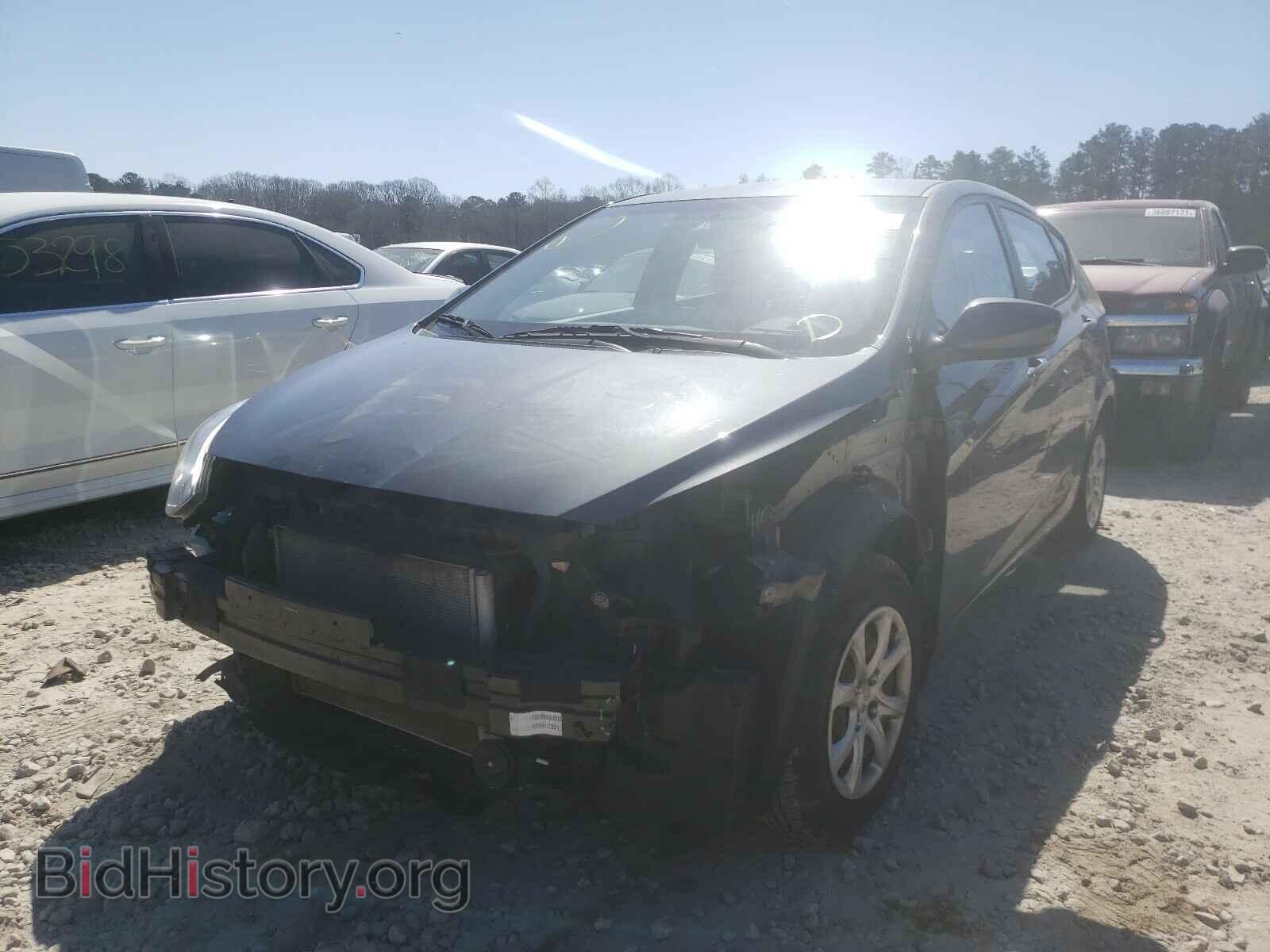 2013 HYUNDAI ACCENT - VIN: KMHCT5AE7DU093458 - Фото 2