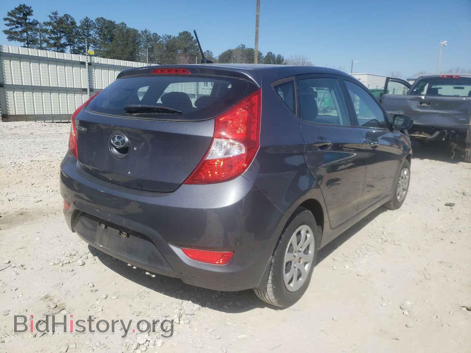 2013 HYUNDAI ACCENT - VIN: KMHCT5AE7DU093458 - Фото 4