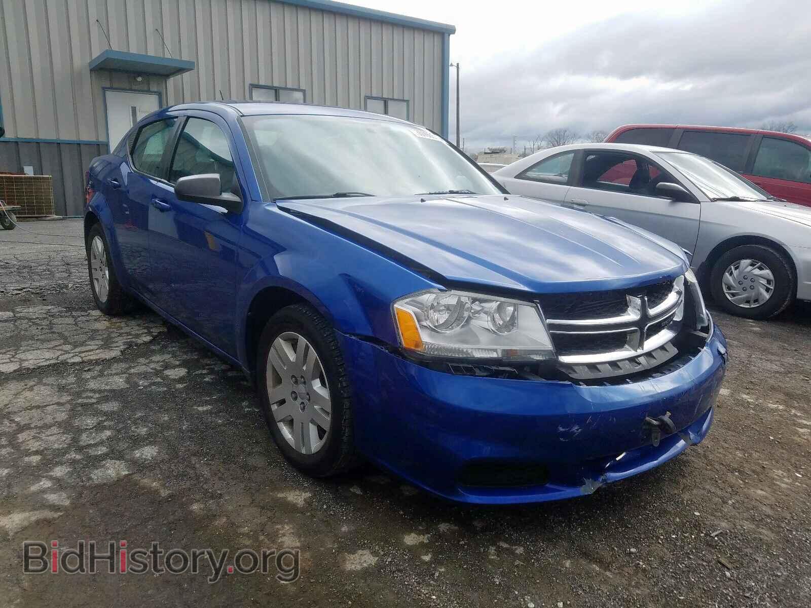 Photo 1C3CDZAG5DN748628 - DODGE AVENGER 2013