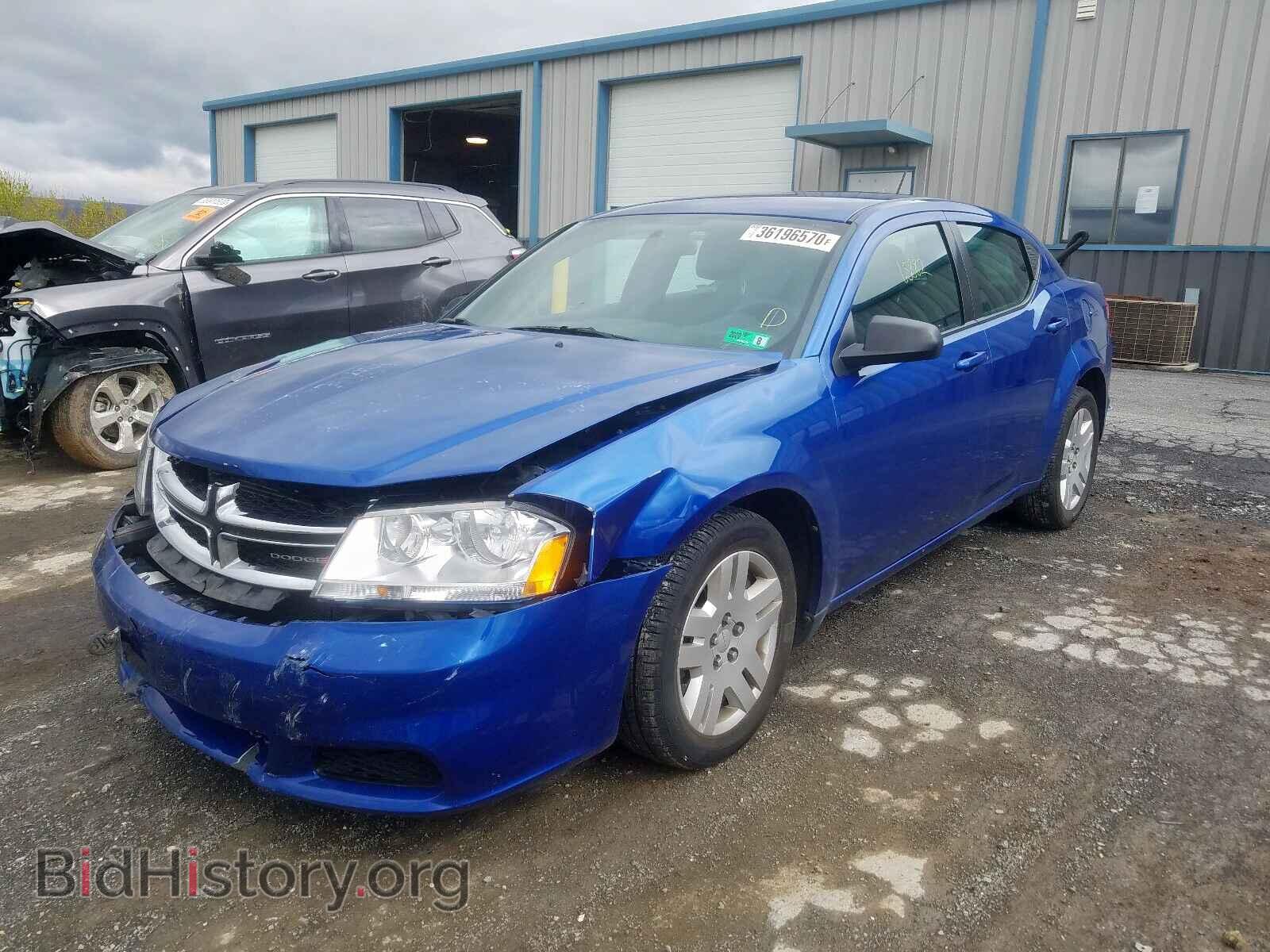 2013 DODGE AVENGER - VIN: 1C3CDZAG5DN748628 - Photo 2