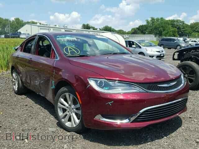 Фотография 1C3CCCAB8GN109281 - CHRYSLER 200 2016