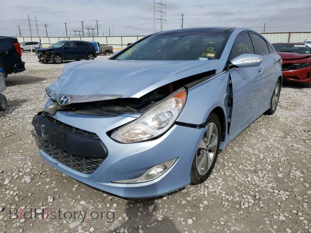 2012 HYUNDAI SONATA - VIN: KMHEC4A40CA045732 - Фото 2