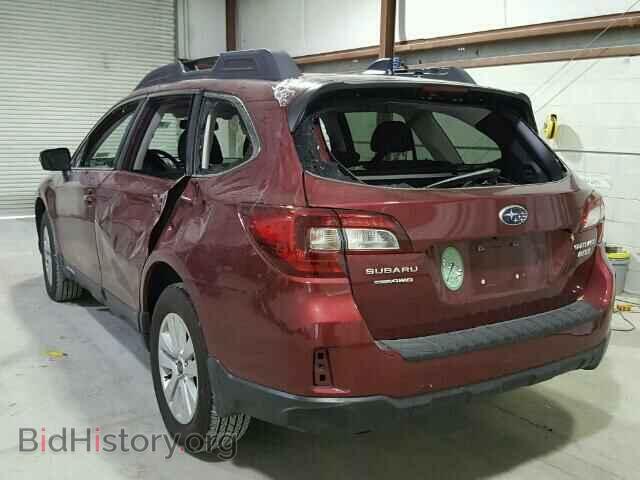 2016 SUBARU OUTBACK - VIN: 4S4BSAFC2G3345609 - Фото 3