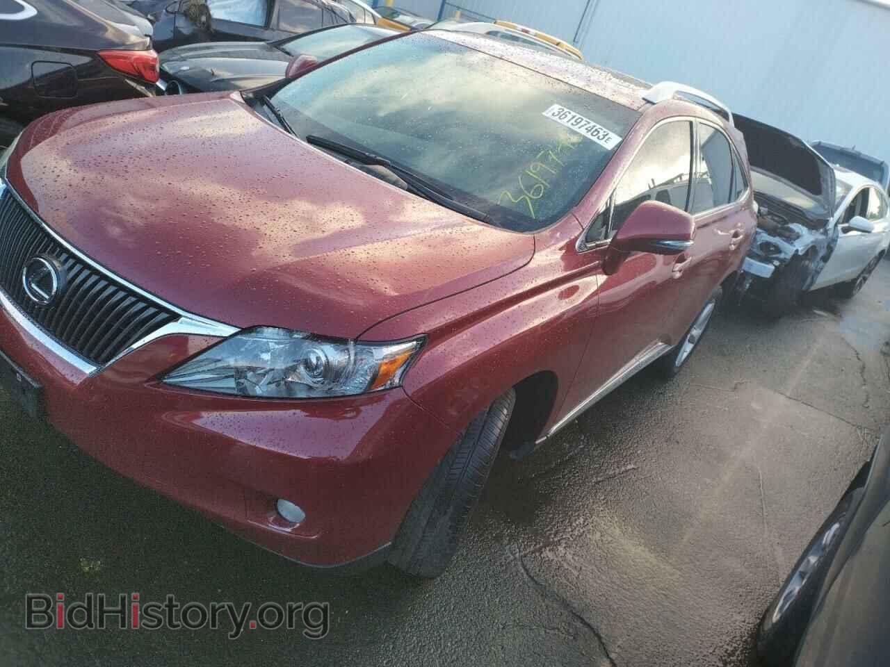 Фотография 2T2ZK1BA1AC011346 - LEXUS RX350 2010