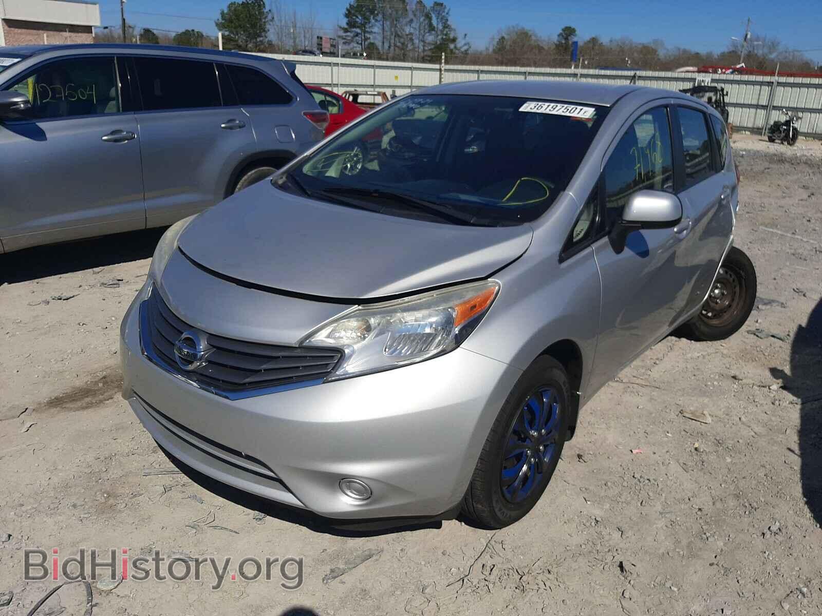 2014 NISSAN VERSA - VIN: 3N1CE2CP4EL384137 - Фото 2