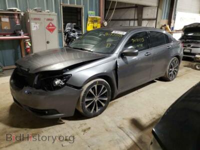 2013 Chrysler 200 200 Tourin, gray — VIN 1C3CCBBG7DN711220, Copart
