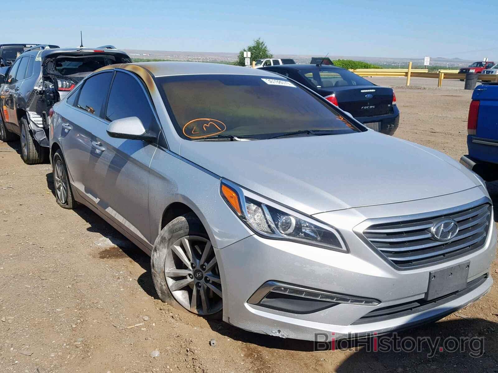 Photo 5NPE24AF6FH132508 - HYUNDAI SONATA 2015