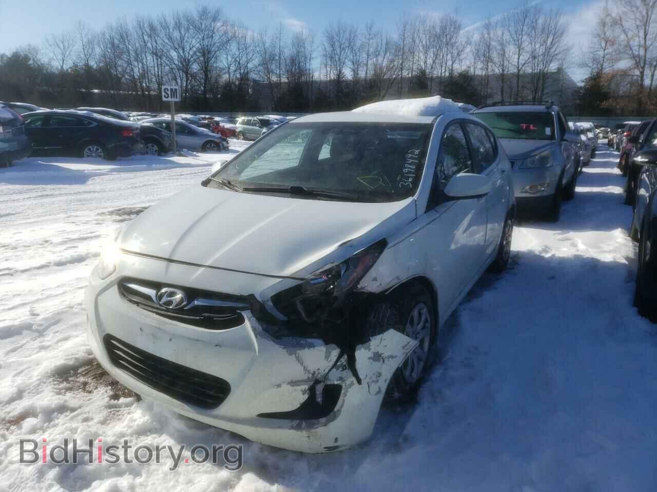 2013 HYUNDAI ACCENT - VIN: KMHCT5AE1DU092855 - Фото 2