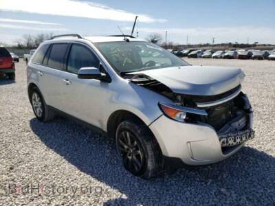 2012 Ford EDGE Edge SEL, серебристый — VIN 2FMDK3JC7CBA49345, Copart