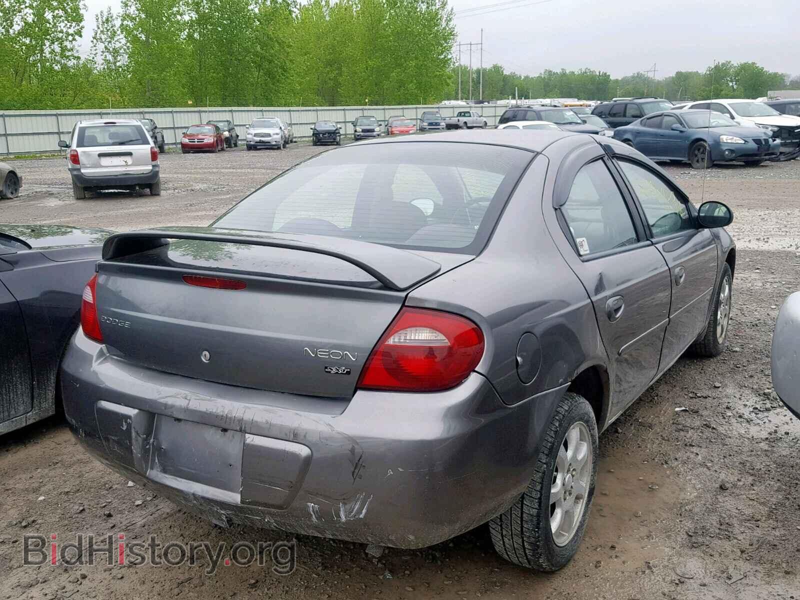 2005 DODGE NEON - VIN: 1B3ES56C75D284520 - Фото 4