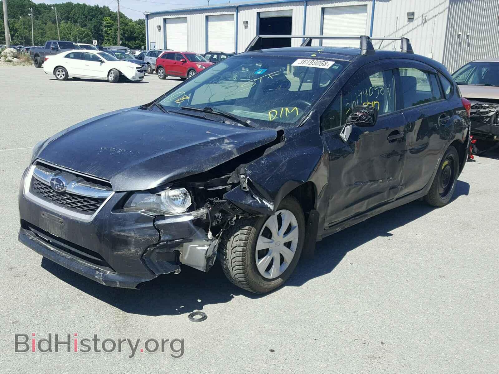 2012 SUBARU IMPREZA BA - VIN: JF1GPAA61CH205583 - Photo 2