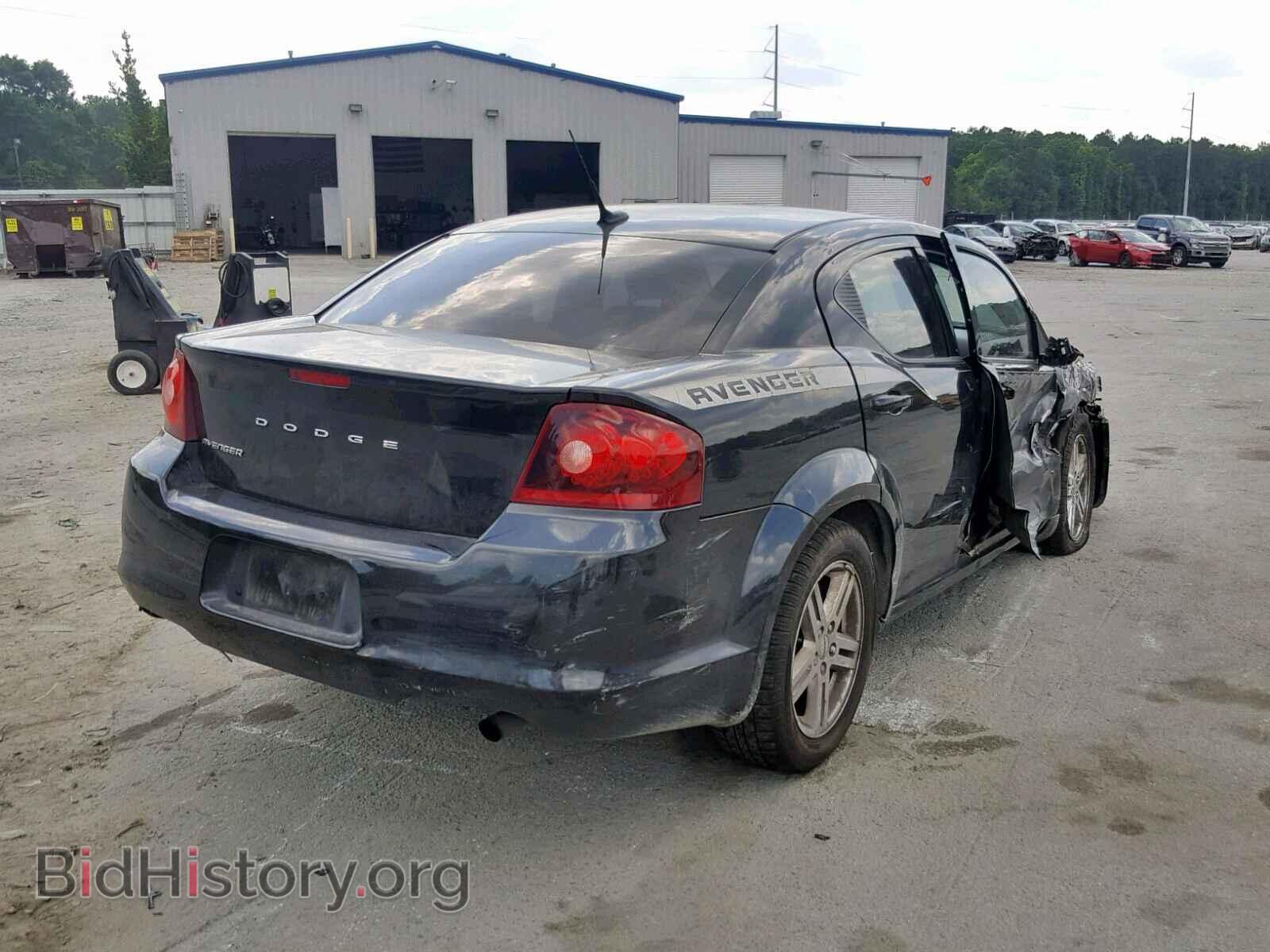 2011 DODGE AVENGER - VIN: 1B3BD1FB8BN524466 - Фото 4