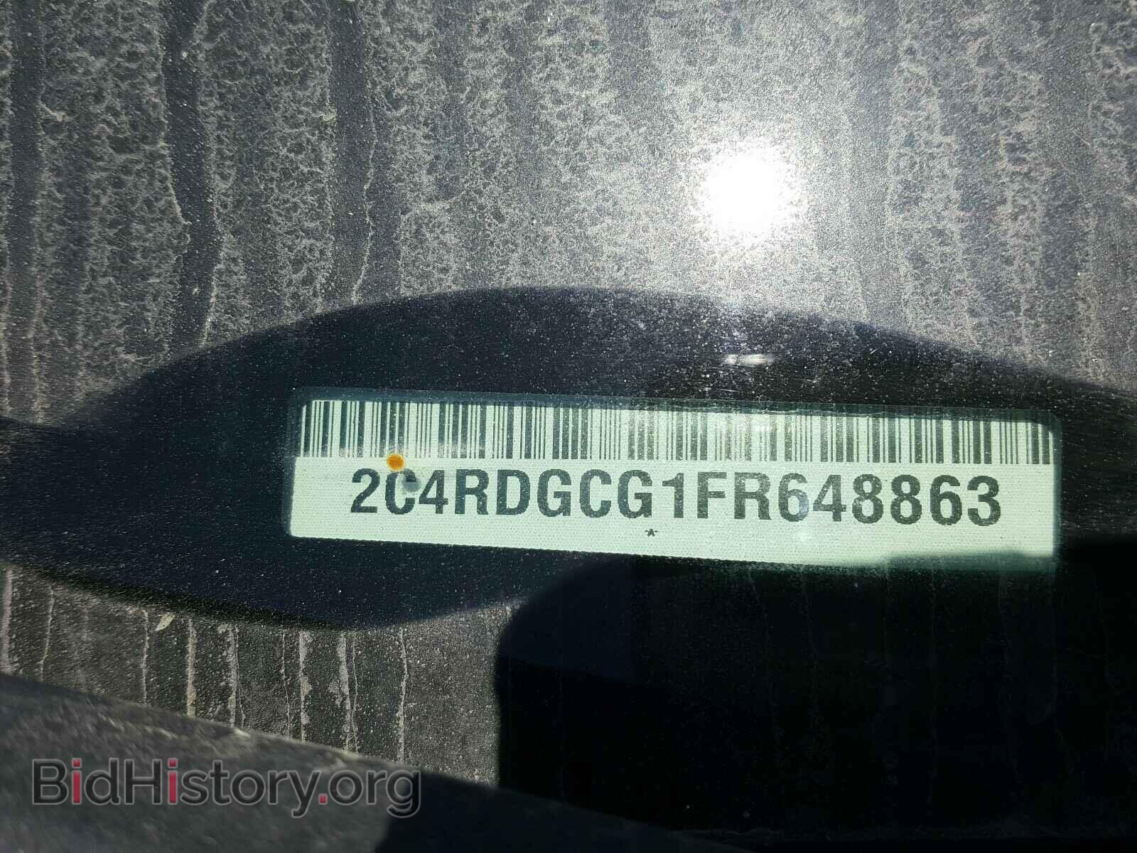 2015 DODGE CARAVAN - VIN: 2C4RDGCG1FR648863 - Фото 10
