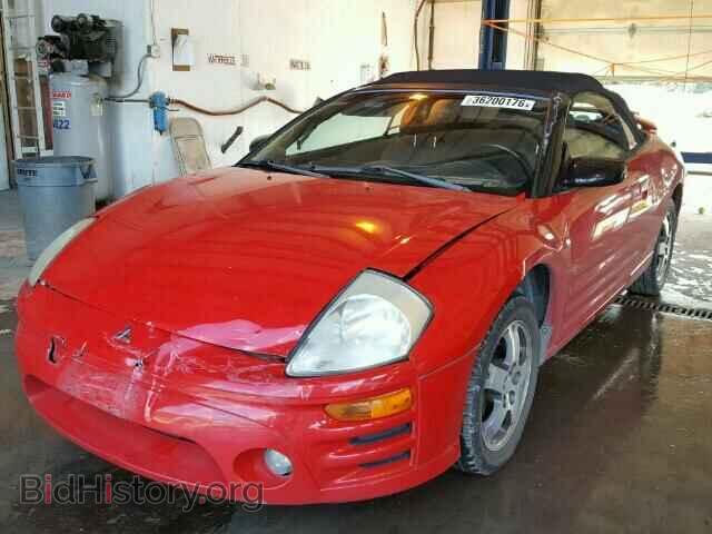 2003 MITSUBISHI ECLIPSE - VIN: 4A3AE45G23E122513 - Фото 2