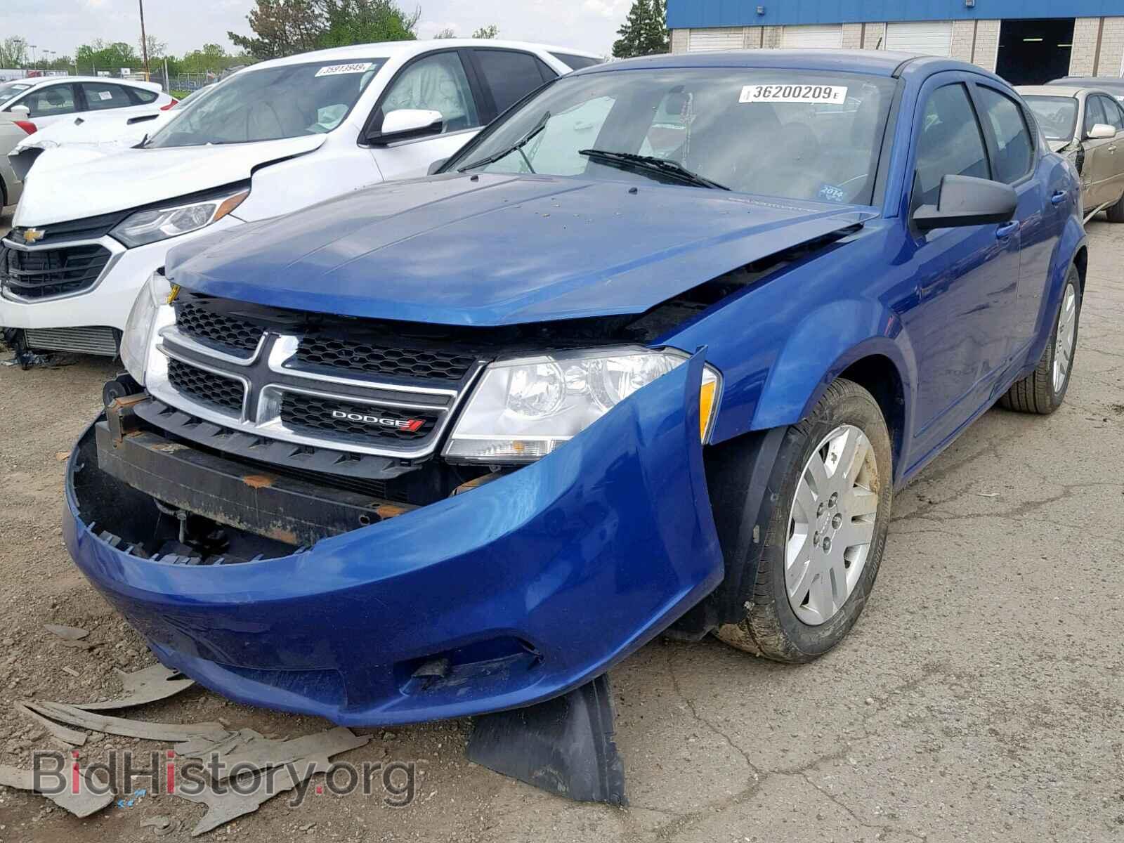 2012 DODGE AVENGER - VIN: 1C3CDZAB3CN231024 - Photo 2