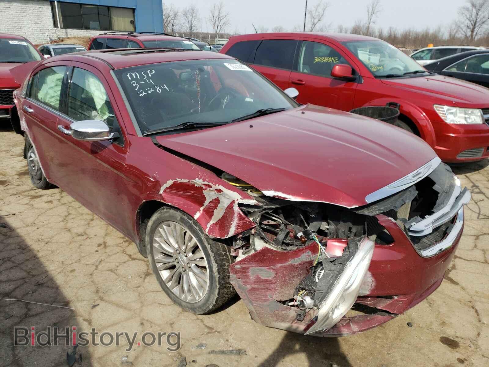 Фотография 1C3CCBCB2CN162284 - CHRYSLER 200 2012