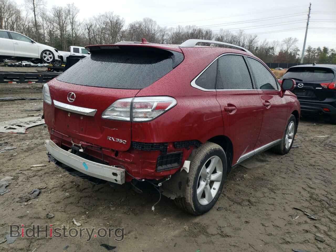2011 LEXUS RX350 - VIN: 2T2BK1BA2BC086883 - Фото 3