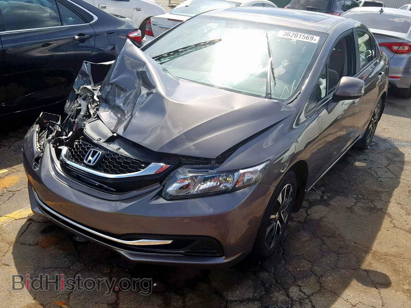 2013 HONDA CIVIC - VIN: 19XFB2F83DE080016 - Фото 2
