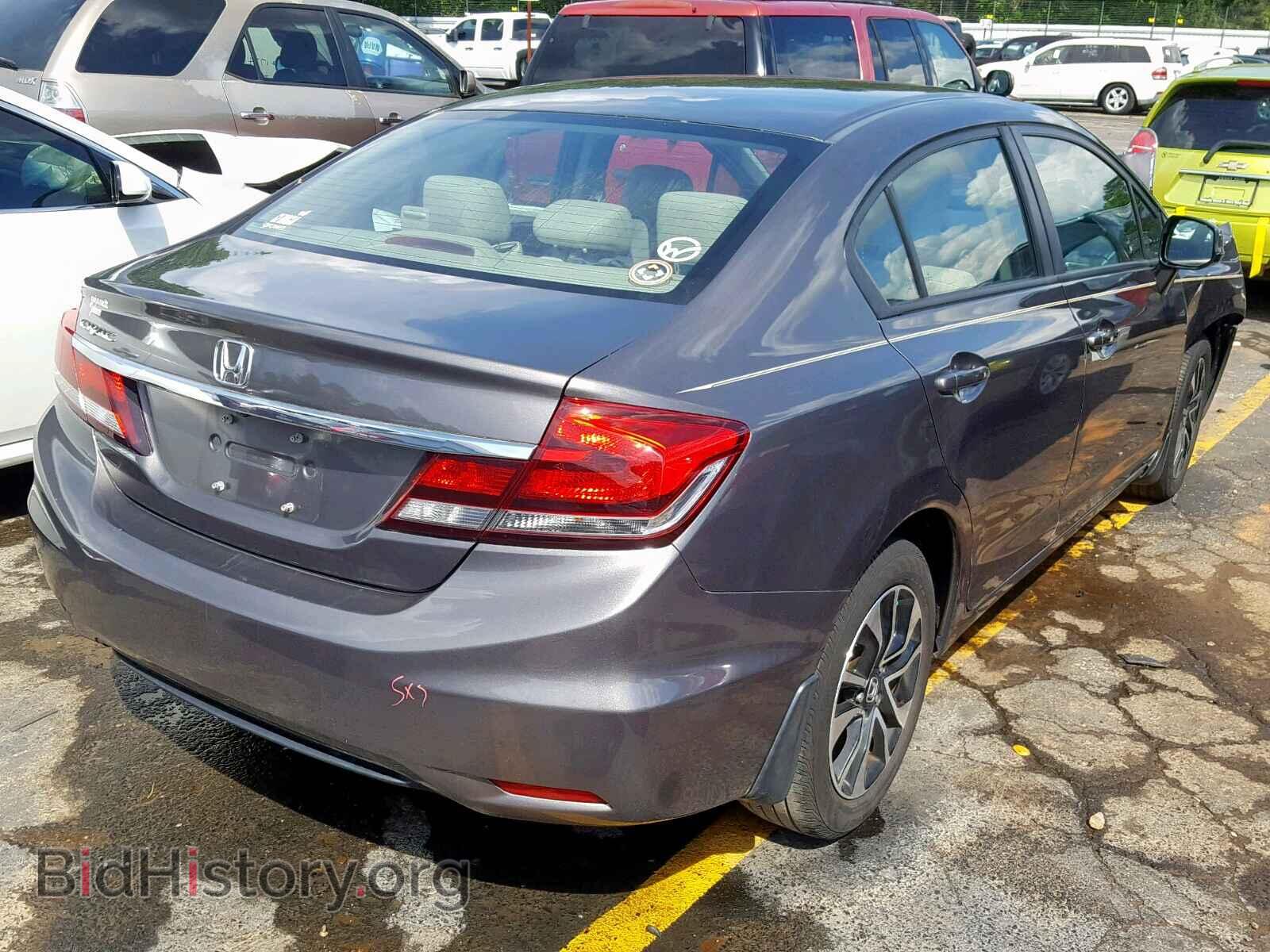2013 HONDA CIVIC - VIN: 19XFB2F83DE080016 - Фото 4