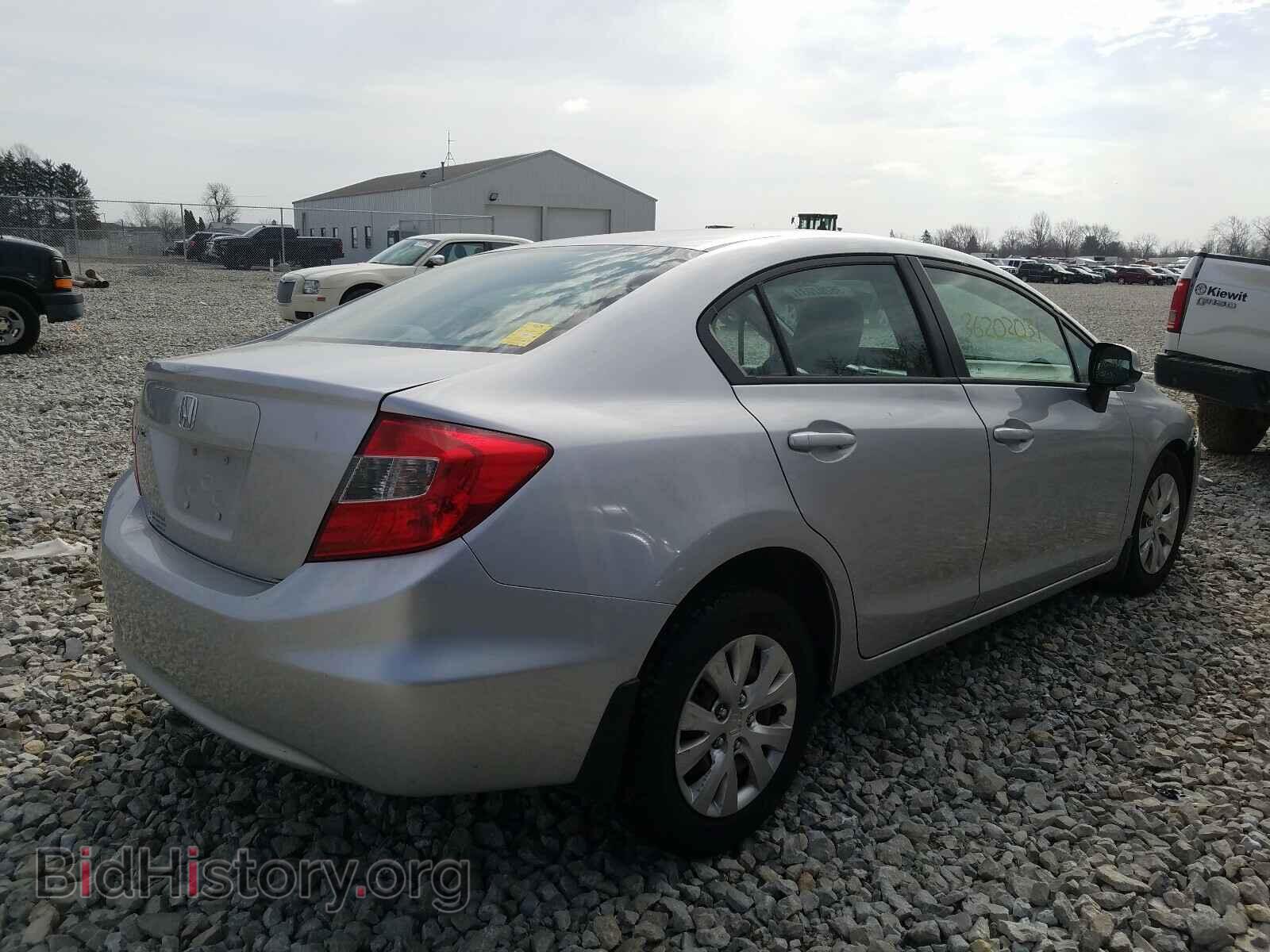2012 HONDA CIVIC - VIN: 19XFB2F53CE018720 - Фото 4