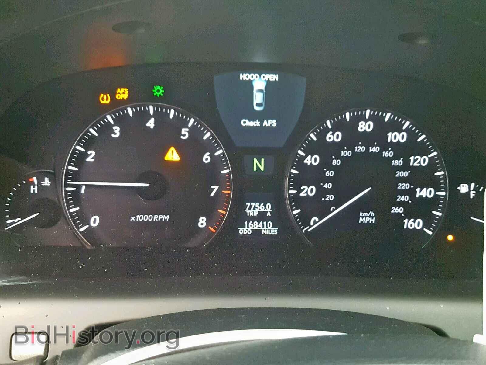 2007 LEXUS LS460 - VIN: JTHBL46F875005803 - Фото 8