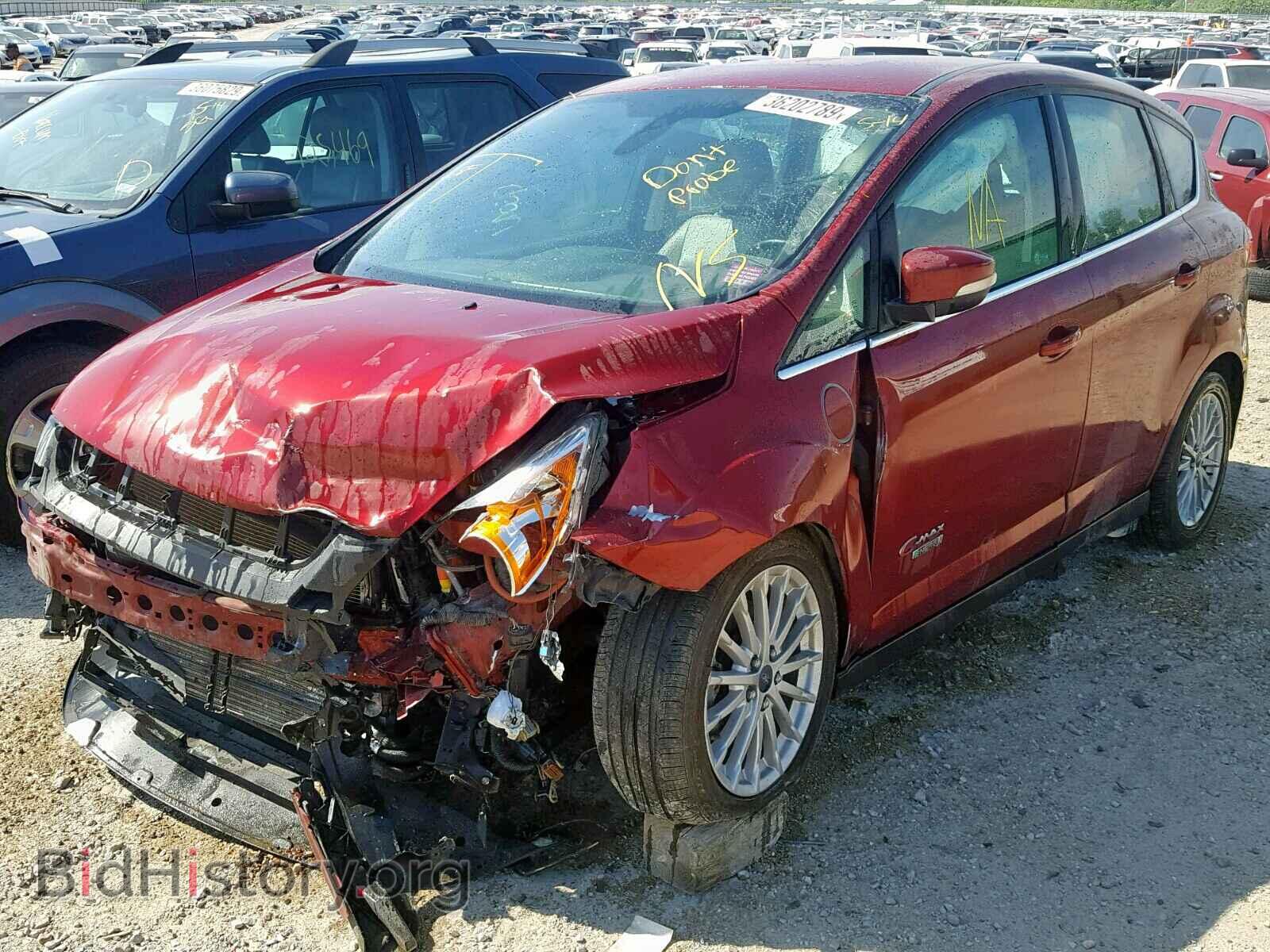 2014 FORD CMAX - VIN: 1FADP5CU8EL503666 - Фото 2