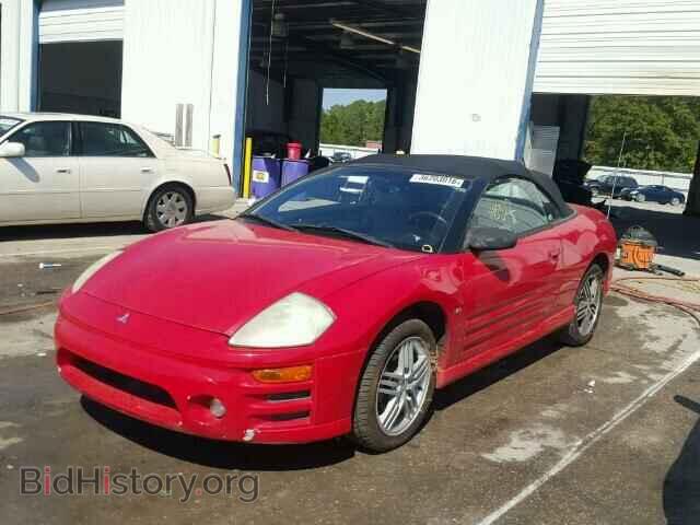 2003 MITSUBISHI ECLIPSE - VIN: 4A3AE55H53E040516 - Фото 2