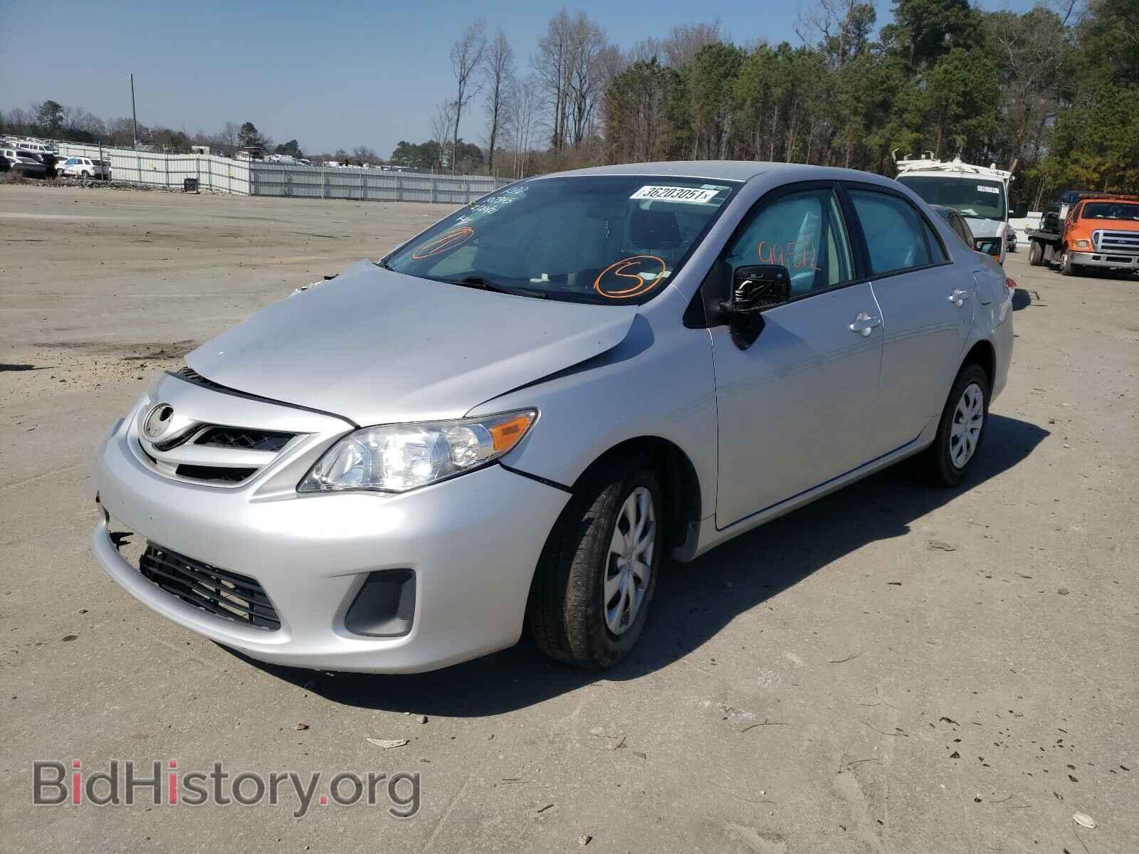 2011 TOYOTA COROLLA - VIN: 2T1BU4EE4BC740278 - Фото 2