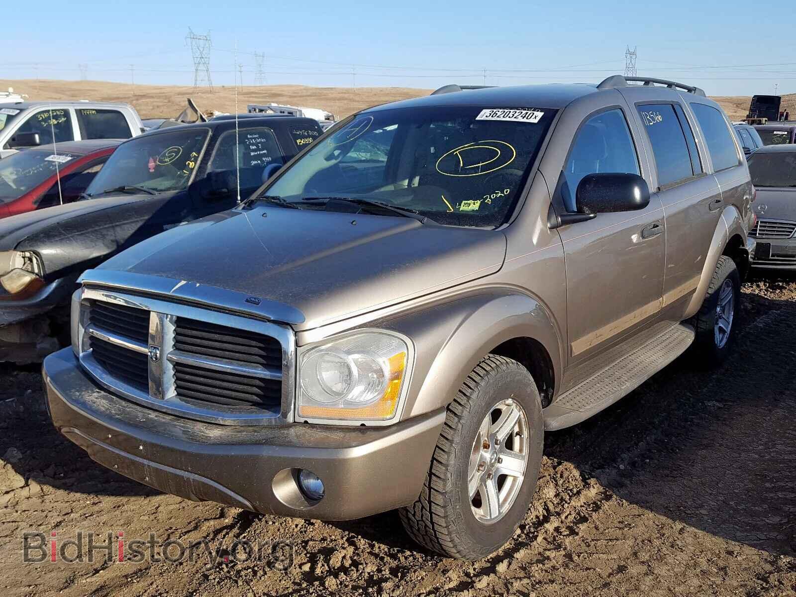 2005 DODGE DURANGO - VIN: 1D4HB48N65F534129 - Фото 2