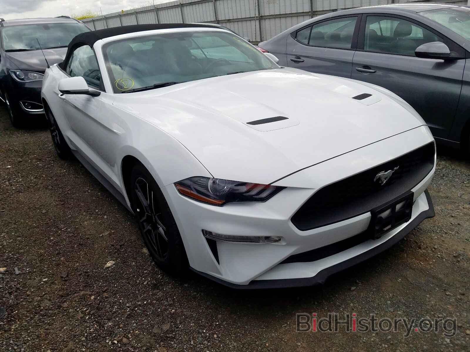 Photo 1FATP8UH4K5109368 - FORD MUSTANG 2019