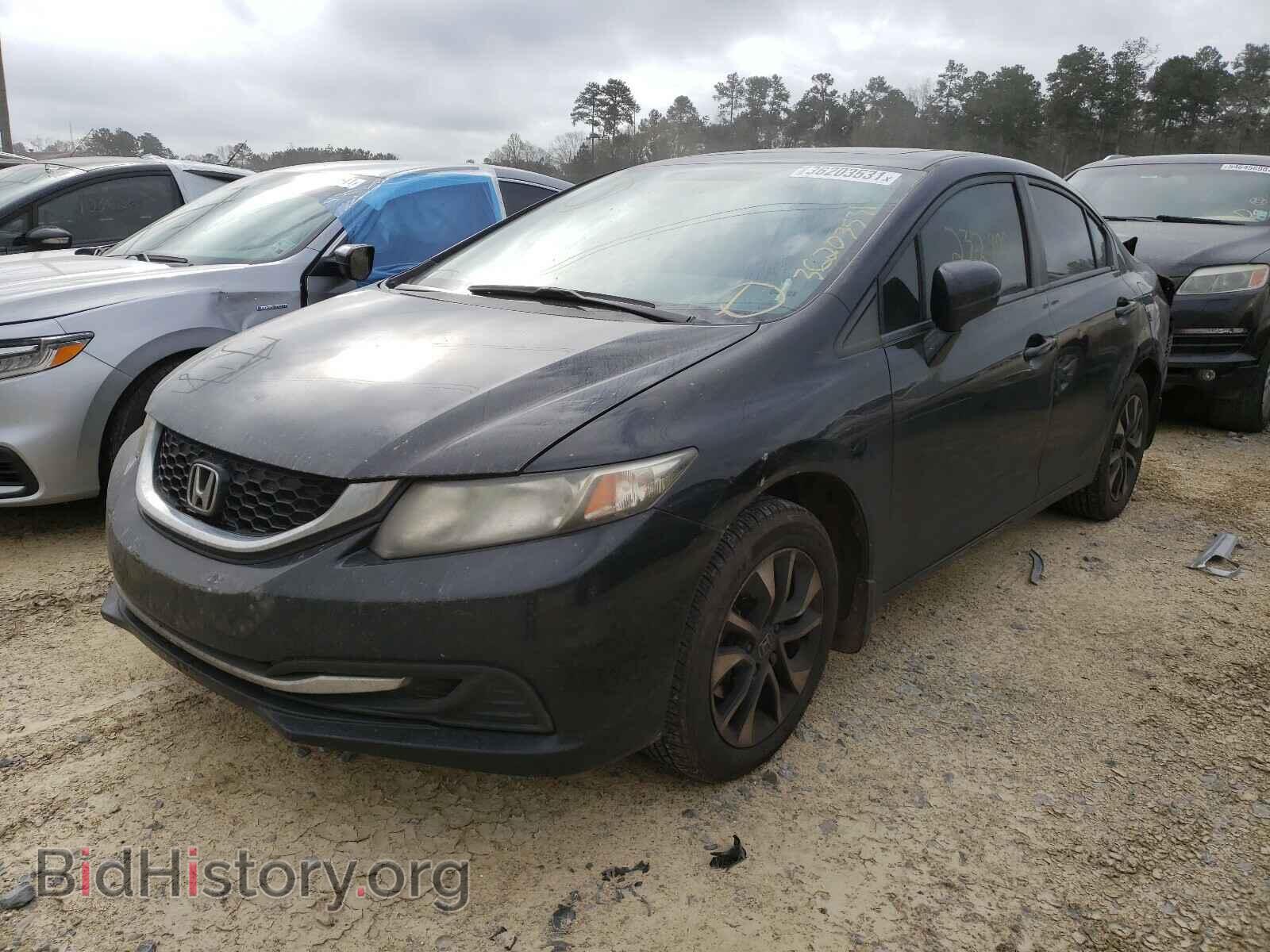 2014 HONDA CIVIC - VIN: 19XFB2F86EE054513 - Фото 2