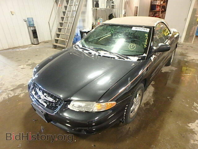 1998 CHRYSLER SEBRING - VIN: 3C3EL55H5WT240010 - Фото 2