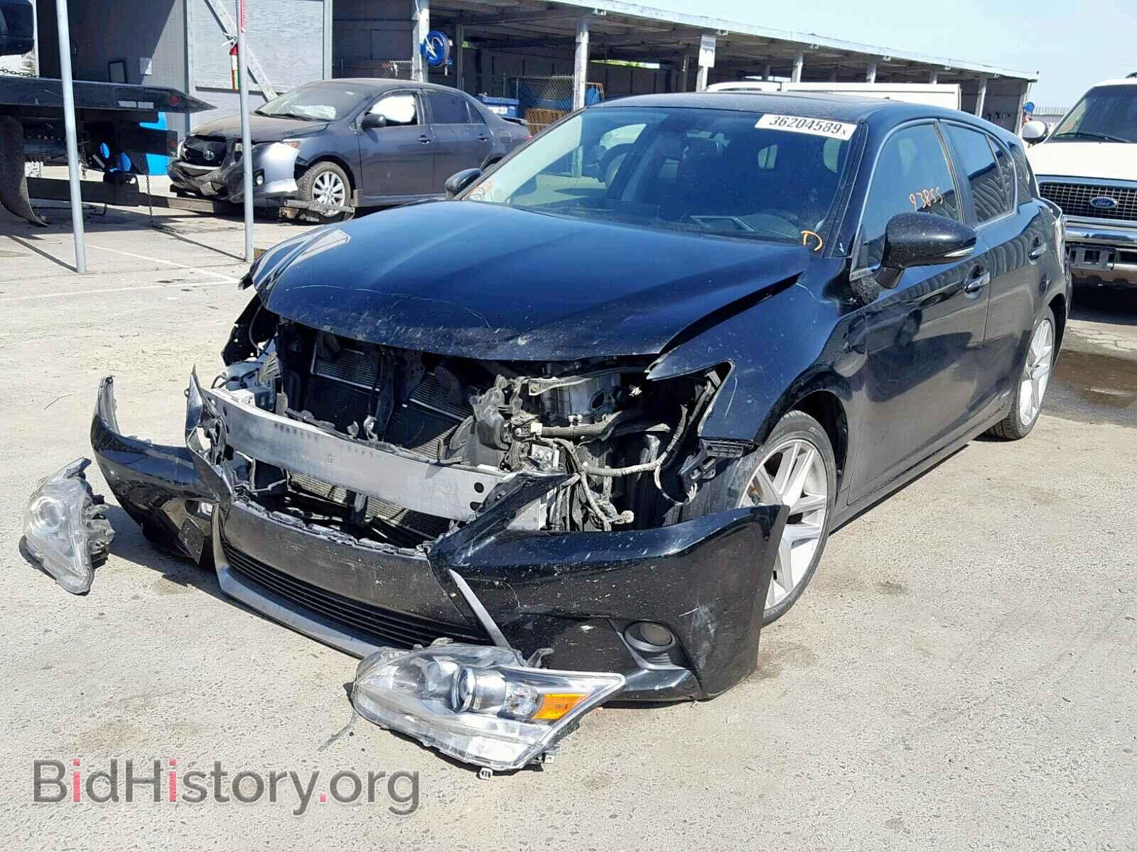 2015 LEXUS CT 200 - VIN: JTHKD5BH8F2215540 - Фото 2