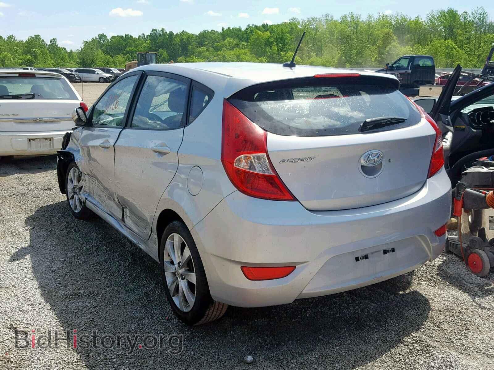 2014 HYUNDAI ACCENT - VIN: KMHCU5AE8EU141998 - Фото 3