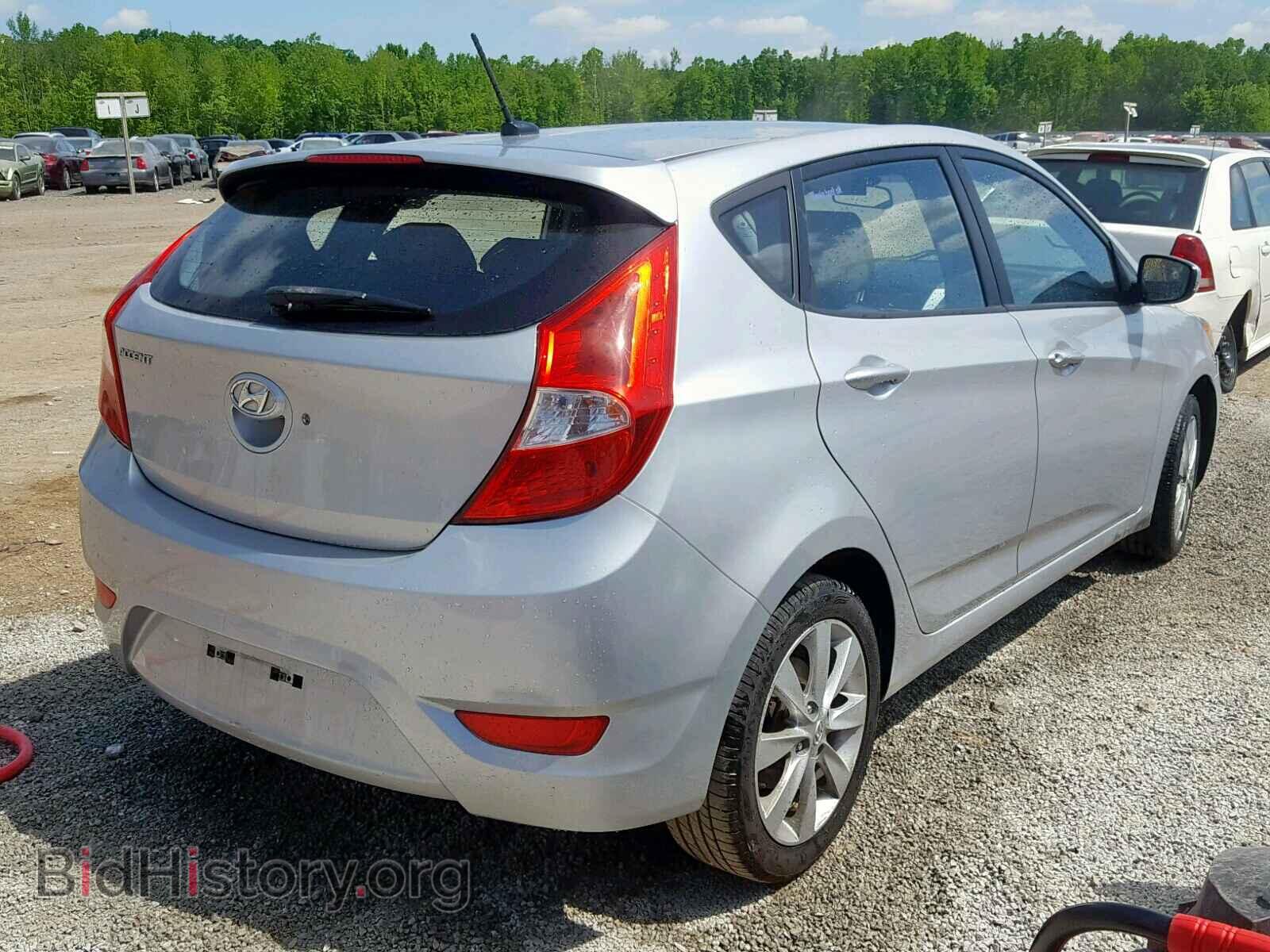 2014 HYUNDAI ACCENT - VIN: KMHCU5AE8EU141998 - Фото 4