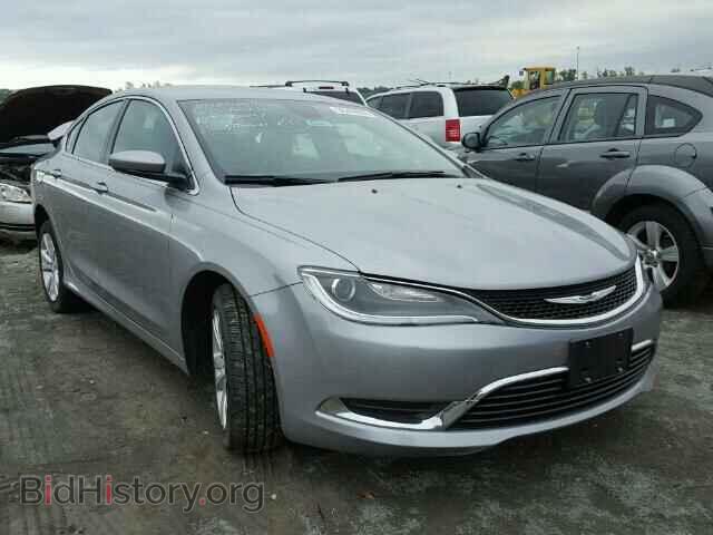 Фотография 1C3CCCAB1GN143143 - CHRYSLER 200 2016