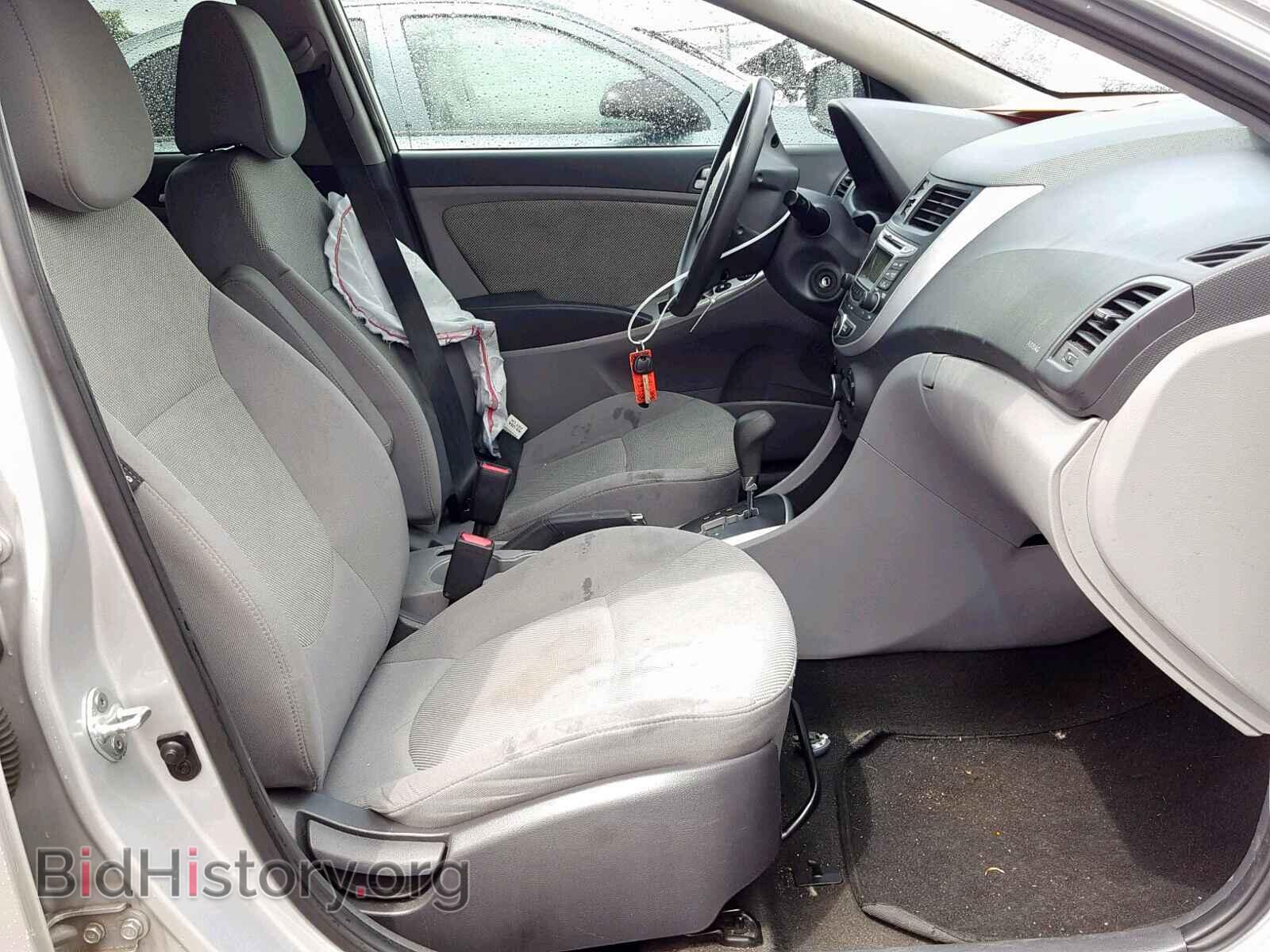 2013 HYUNDAI ACCENT - VIN: KMHCT4AEXDU331989 - Фото 5