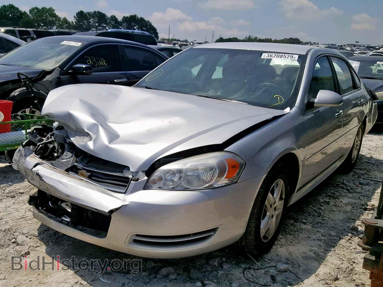 2011 CHEVROLET IMPALA - VIN: 2G1WF5EKXB1131257 - Фото 2