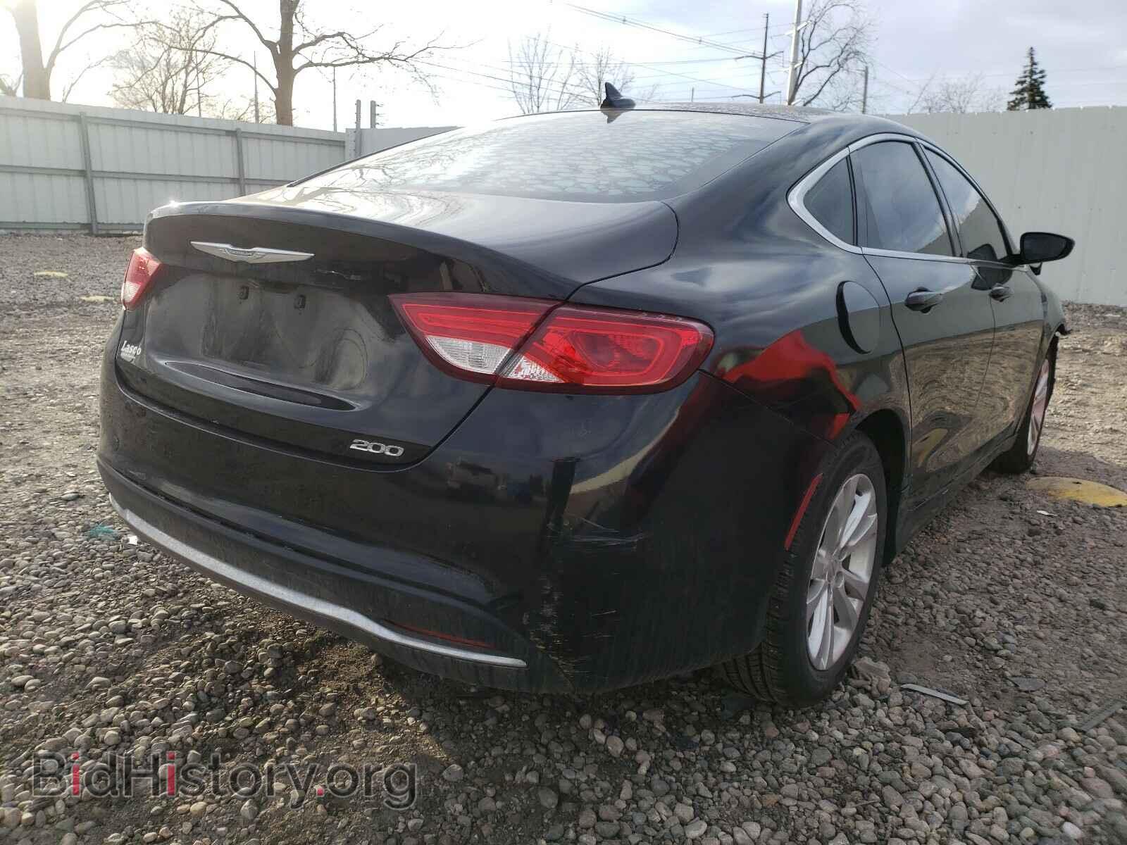 2015 CHRYSLER 200 - VIN: 1C3CCCAB9FN706888 - Фото 4