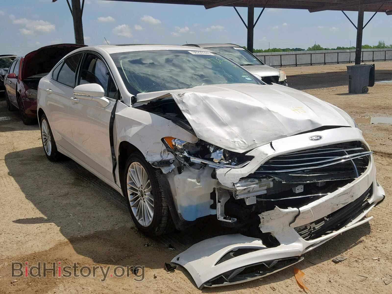Фотография 3FA6P0HD5GR113830 - FORD FUSION SE 2016