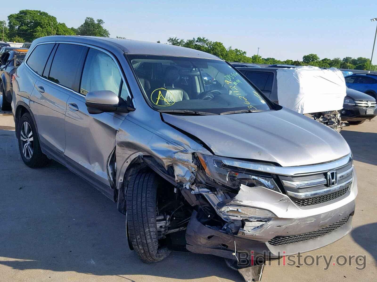 Фотография 5FNYF5H37GB011330 - HONDA PILOT EX 2016