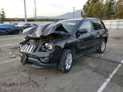 2014 Jeep COMPASS Compass SP, черный — VIN 1C4NJCBB0ED905972, Copart