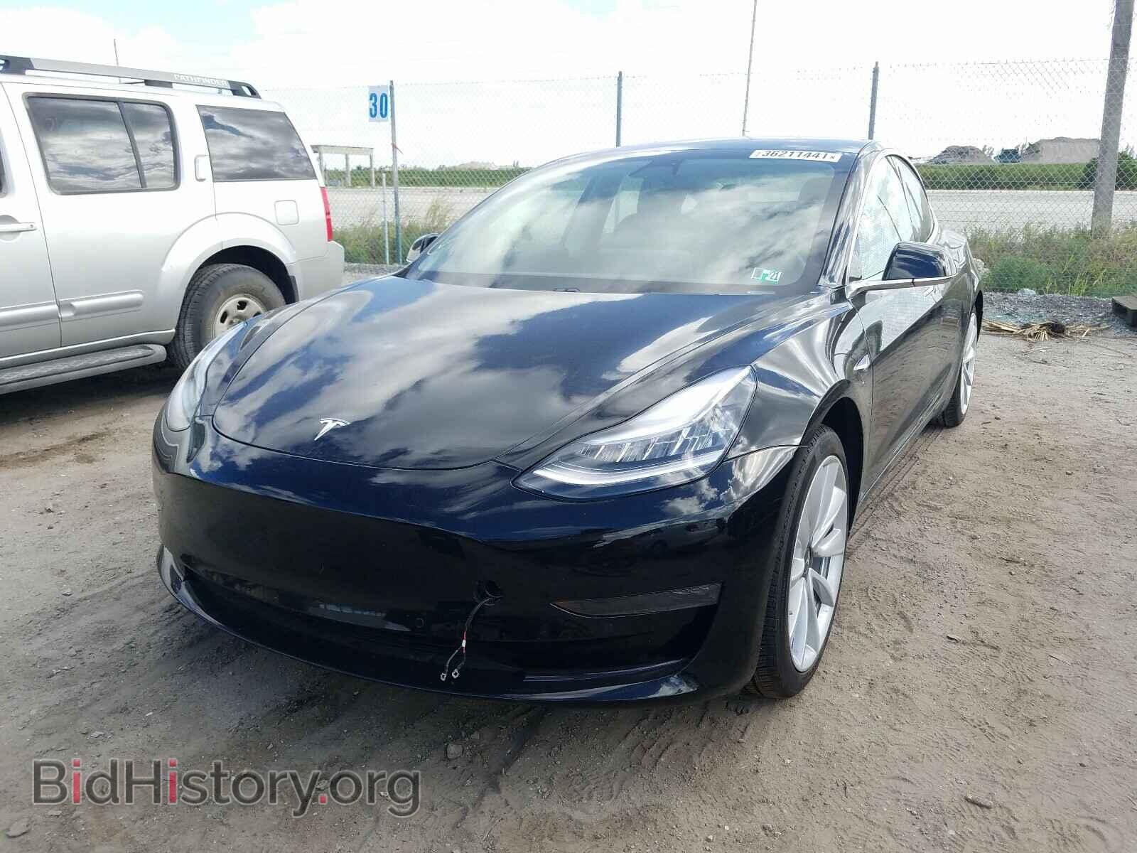 2020 TESLA MODEL 3 - VIN: 5YJ3E1EB4LF787362 - Фото 2