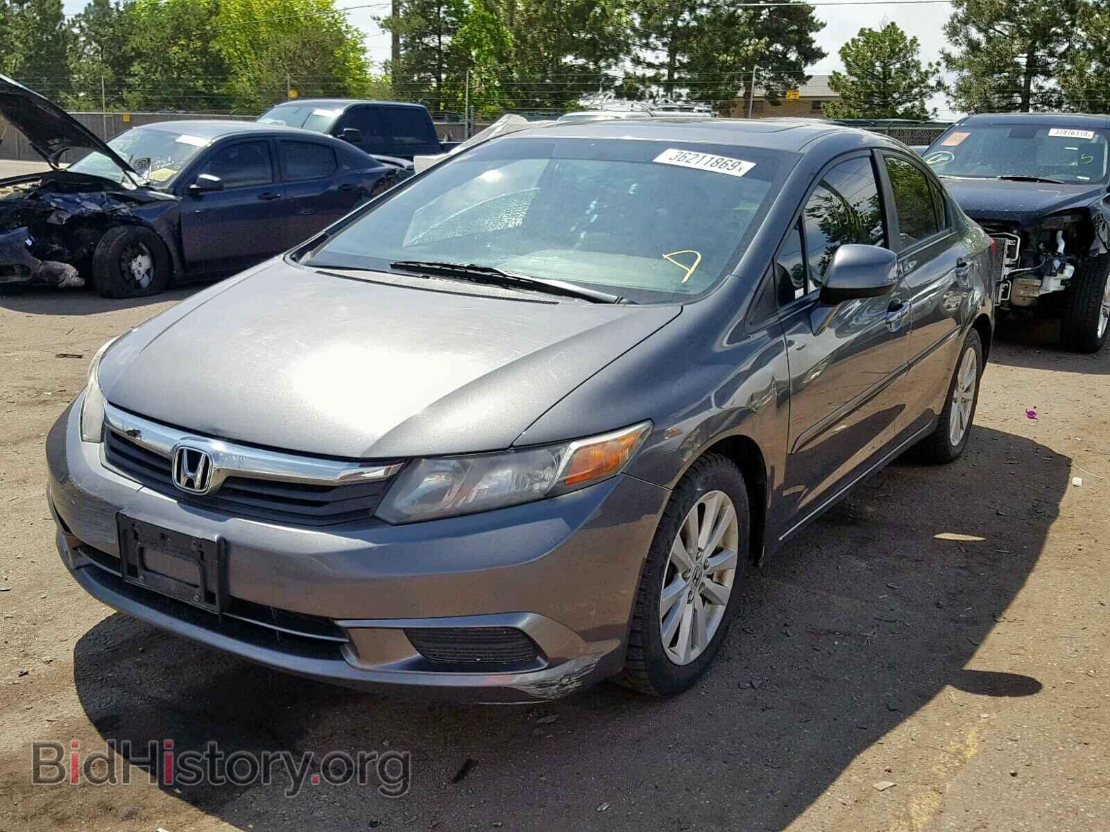 2012 HONDA CIVIC - VIN: 19XFB2F86CE059501 - Фото 2