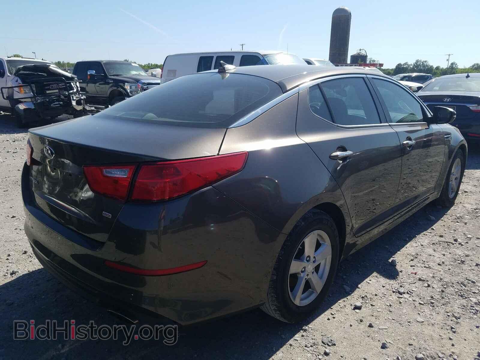 2014 KIA OPTIMA - VIN: 5XXGM4A78EG328102 - Фото 4