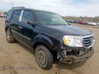 2014 Honda PILOT Pilot Tour, черный — VIN 5FNYF4H95EB018675, Copart